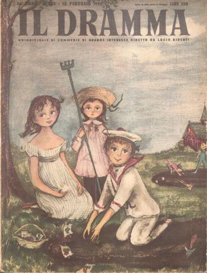 Il Dramma n°103 Anno 26 - 1 dicembre 1950 - copertina