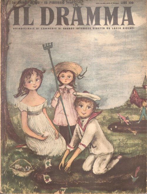 Il Dramma n°103 Anno 26 - 1 dicembre 1950 - copertina