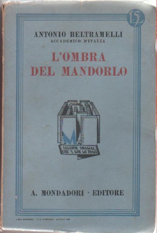 L' ombra del mandorlo - Antonio Beltramelli - copertina