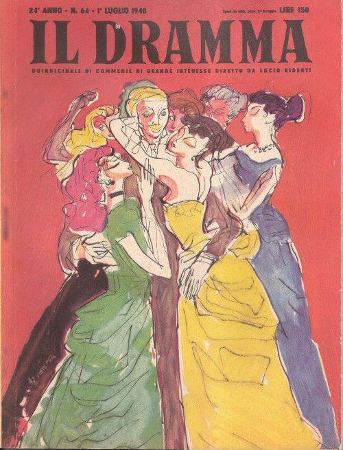 Il Dramma N° 64 Anno 24 - 1 Luglio 1948 - copertina