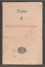 Teatro. Federico Garcia Lorca