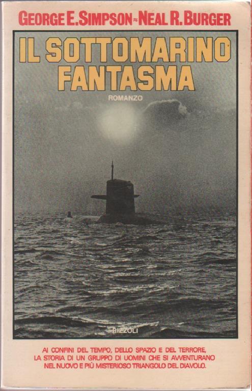 Il sottomarino fantasma - George Simpson - copertina
