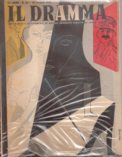 Il Dramma N° 83 Anno 25 - 15 Aprile 1949 - copertina