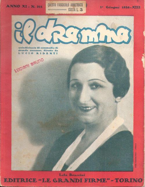 Il Dramma N° 211 - 1 Giugno 1935
