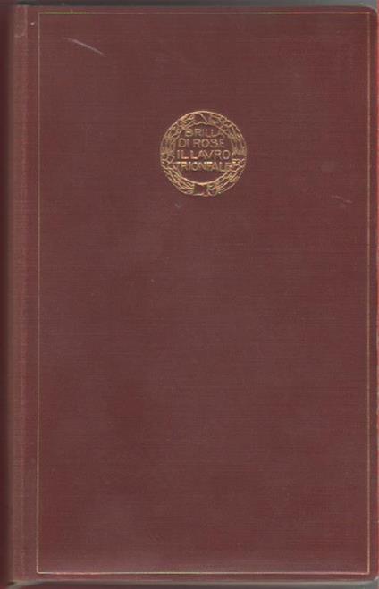 L' orto e la prora - Gabriele D'Annunzio - copertina