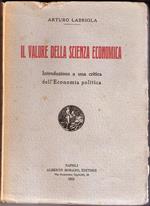 Il valore della scienza economica. Arturo Labriola
