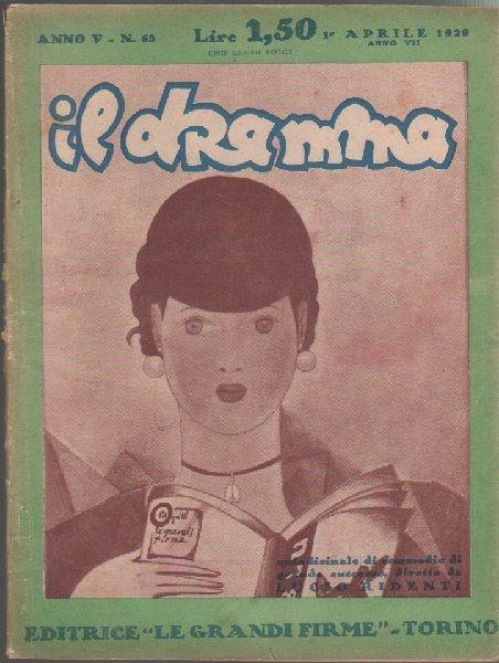 Il Dramma N°63 - 1 Aprile 1929
