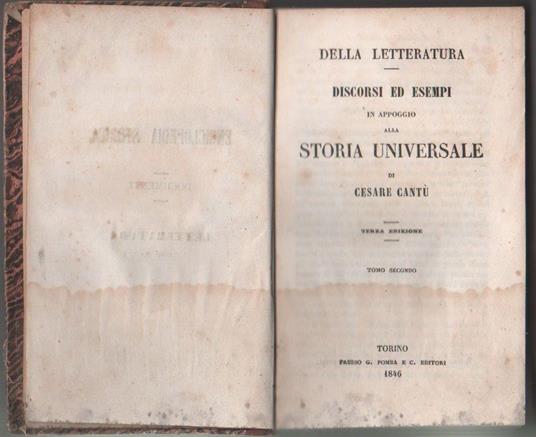 Enciclopedia storica. epoca V, parte I (V vol.). Cesare Cantù - Cesare Cantù - copertina