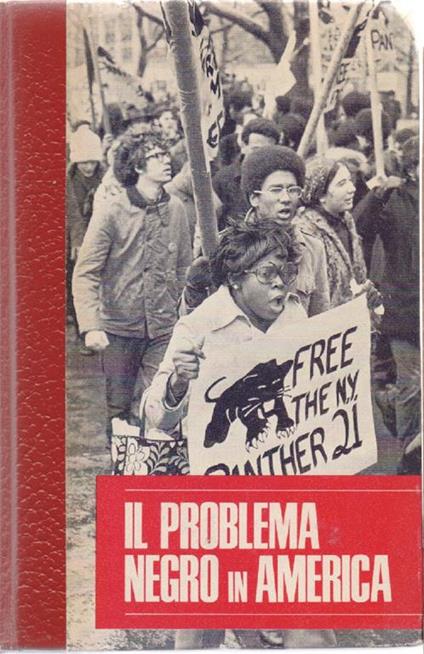 Il problema negro in America - Giulio Ricchezza - copertina