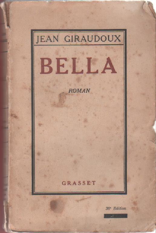 Bella - Jean Giraudoux - copertina