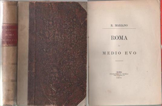 Roma nel Medio Evo - R. Mariano - copertina