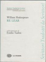 Re Lear. William Shakespeare