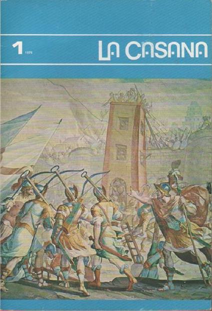 La Casana. Periodico trimestrale della CARIGE. n. 1. 1976 - copertina