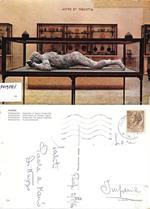 Pompei. Antiquarium. Impronta di figura femminile. Viaggiata 1964