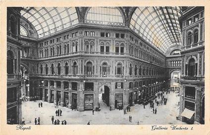 Napoli. Galleria Umberto I. Non viaggiata. Originale - copertina