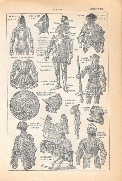 Armures. Stampa 1954 - copertina