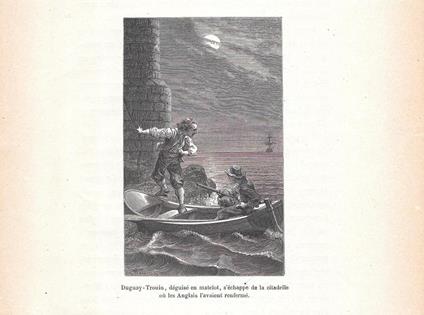 Duguay-Trouin deguise en matelot, s'echappe de la citadelle... Stampa 1888 - copertina