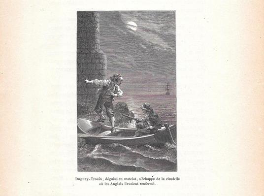 Duguay-Trouin deguise en matelot, s'echappe de la citadelle... Stampa 1888 - copertina