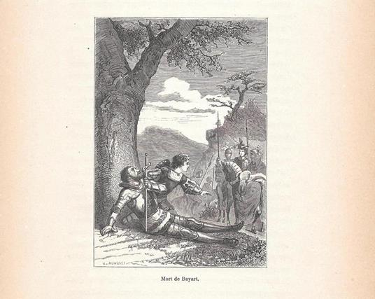 Mort de Bayard. Stampa 1888 - copertina