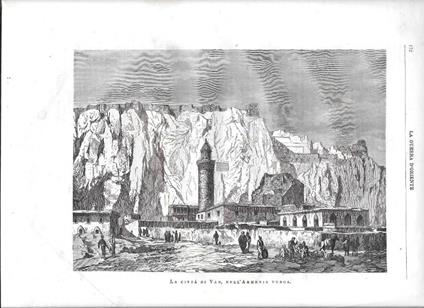 La città di Van nell'Armenia turca. Stampa 1877 - copertina