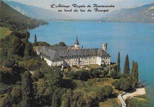 L' abbaye Royal de Hautecombe au bord du lac du Bourget. Non viaggiata - copertina