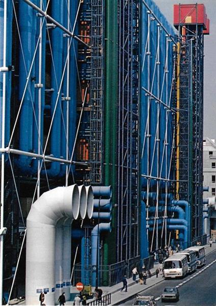 Parigi. Centre Georges Pompidou. Particolare. Non viaggiata - copertina