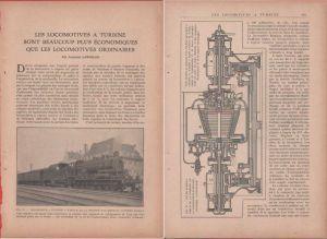 Les locomotives a turbine sont beaucoup plus economiques... Estratto 1923 - copertina