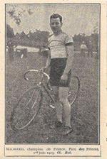 Lucien Michard. Champion de France 1925. Stampa 1926