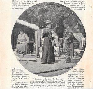 Un campement de sinistres a San Francisco. stampa 1906 - copertina