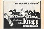 ...ma uno solo si distingue! Dentifricio de dr. Knapp. Advertising 1947
