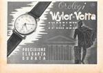 Orologi Wyler-Vetta Incaflex. Advertising 1947