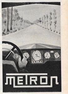 Metron. Advertising 1947 - copertina
