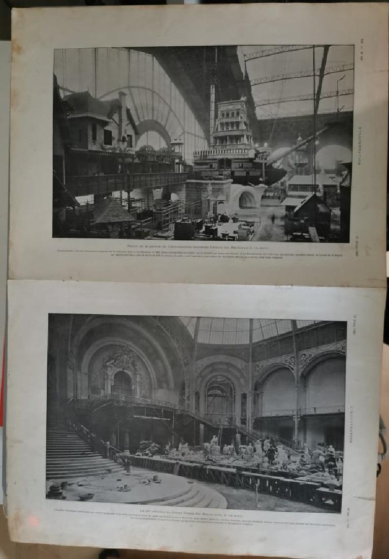 L' inauguration de Exposition Universelle / Salons. Stampa 1900