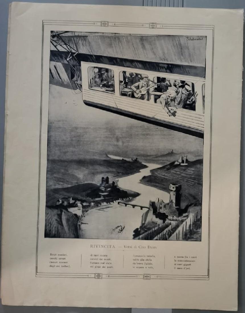 Rivincita. Versi di Cino Daspi. Ill. Schaberschul. Stampa 1914