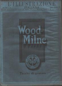 Wood-Milne tacchi in gomma. Advertising 1919 - copertina