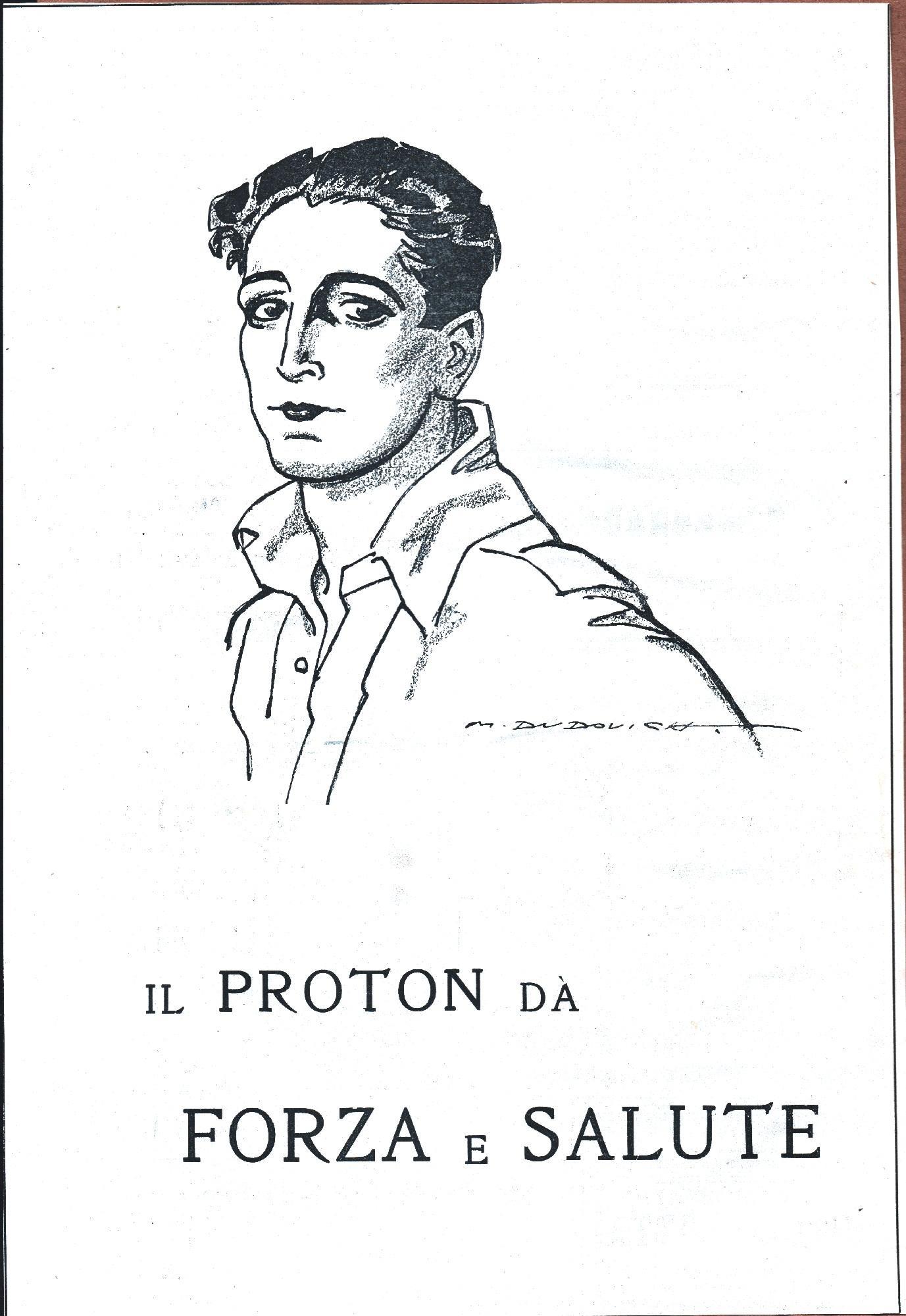 Proton. Illustr. Dudovich. Tre advertising 1920