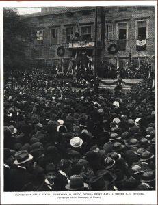 L' annessione della Venezia tridentina al regno d'Italia proclamata a Trento. Stampa1920 - copertina