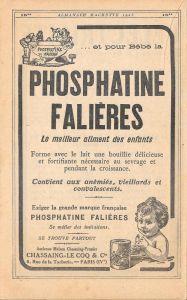 et pour bébé Phosphatine Falières. Advertising 1926 - copertina