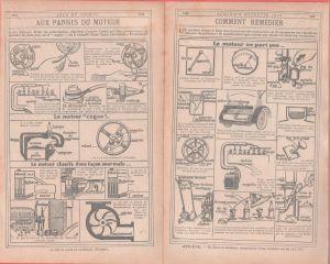 Comment remédier aux pannes du moterus. Advertising 1926 - copertina