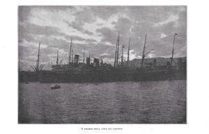 A ridosso della città del carbone (Genova). Stampa 1916 - copertina