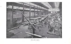 Officina delle artiglierie (Ansaldo-Genova). Stampa 1916 - copertina