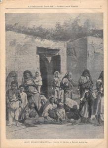 I nuovi sudditi dell'Italia: gruppo di beduini a Bengasi. Stampa 1912 - copertina