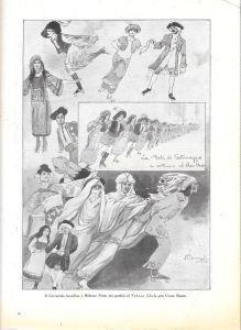 Carnevale benefico a Milano / Cimitero di Ghadames / Donne di Derna. Stampa 1912 - copertina