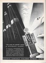 Agip- Azienda Generale Italiana Petroli/ Varie. Advertising 1936