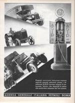 Agip/ Richard-Ginori Tende Moretti Hensemberger. Advertising 1936
