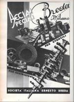 Breda acciai speciali per utensili, per costruzioni. Advertising 1936
