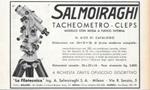 Salmoiraghi. Tacheometro-Cleps. Advertising 1936