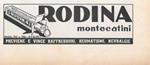 Rodina Montecatini. Advertising 1936