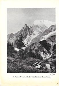 Il Monte bianco e il contrafforte del Peutérey/ L'Aiguille Noire du P. Stampa1935 - copertina