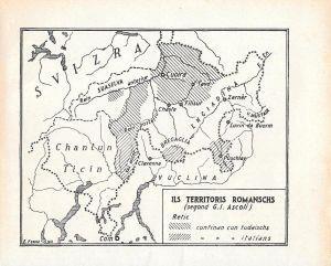 Ils Territoris Romanschs. Stampa1935 - copertina